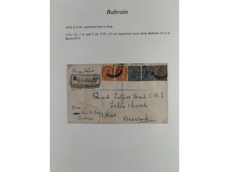 1892/1979, extensive postal history collection with approximately 200 covers, cards and postal stationery, plus some single s