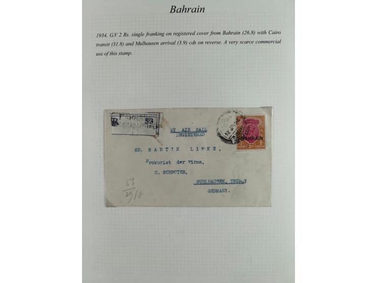 1892/1979, extensive postal history collection with approximately 200 covers, cards and postal stationery, plus some single s