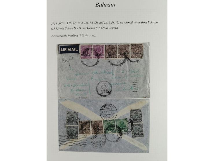 1892/1979, extensive postal history collection with approximately 200 covers, cards and postal stationery, plus some single s