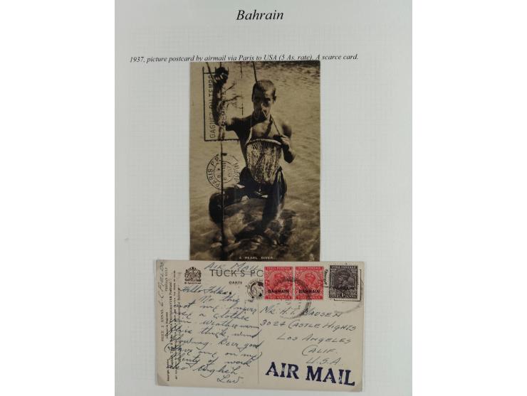 1892/1979, extensive postal history collection with approximately 200 covers, cards and postal stationery, plus some single s