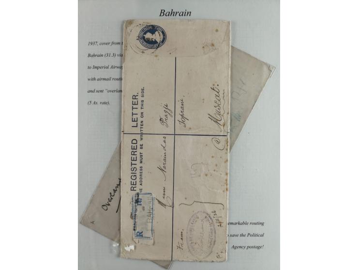 1892/1979, extensive postal history collection with approximately 200 covers, cards and postal stationery, plus some single s