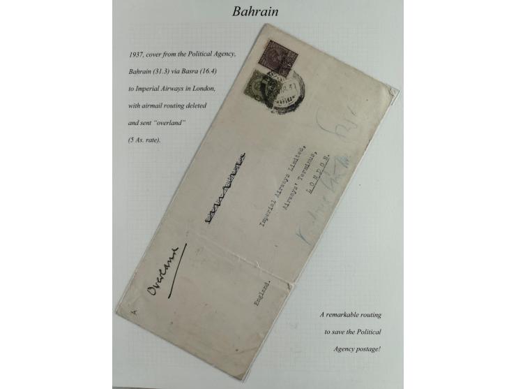 1892/1979, extensive postal history collection with approximately 200 covers, cards and postal stationery, plus some single s