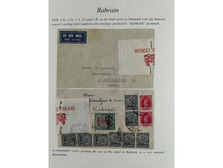 1892/1979, extensive postal history collection with approximately 200 covers, cards and postal stationery, plus some single s