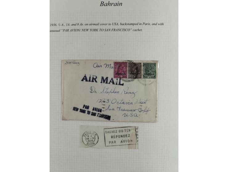 1892/1979, extensive postal history collection with approximately 200 covers, cards and postal stationery, plus some single s