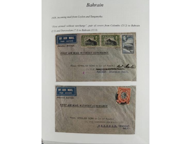 1892/1979, extensive postal history collection with approximately 200 covers, cards and postal stationery, plus some single s