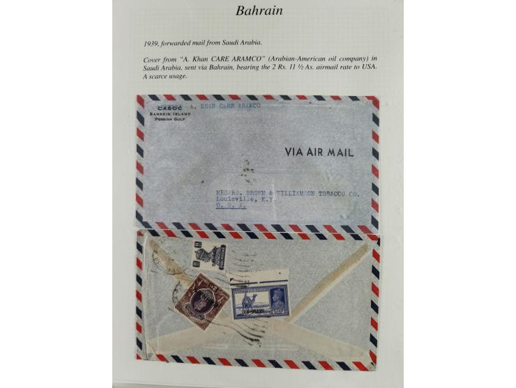 1892/1979, extensive postal history collection with approximately 200 covers, cards and postal stationery, plus some single s