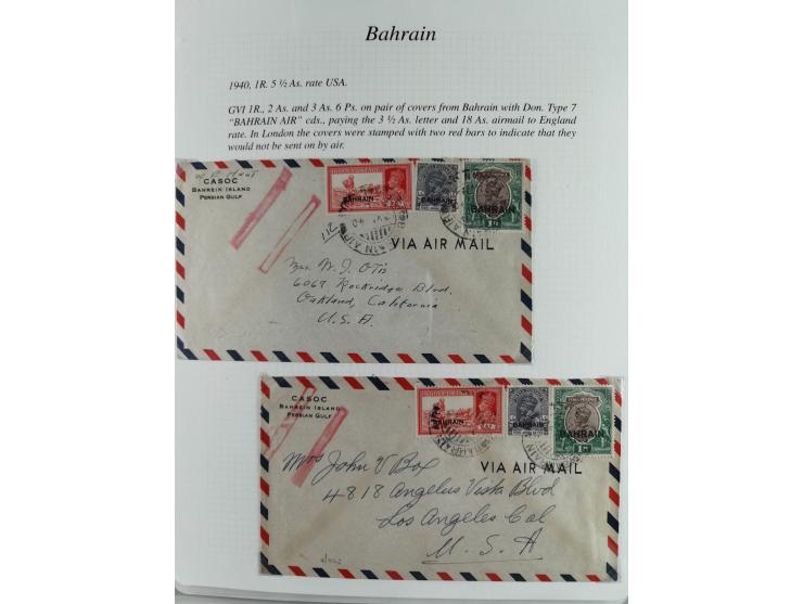 1892/1979, extensive postal history collection with approximately 200 covers, cards and postal stationery, plus some single s