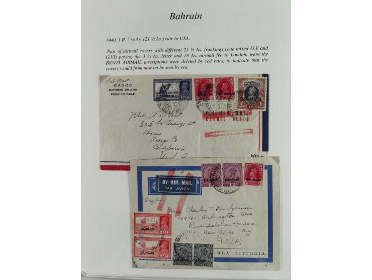 1892/1979, extensive postal history collection with approximately 200 covers, cards and postal stationery, plus some single s