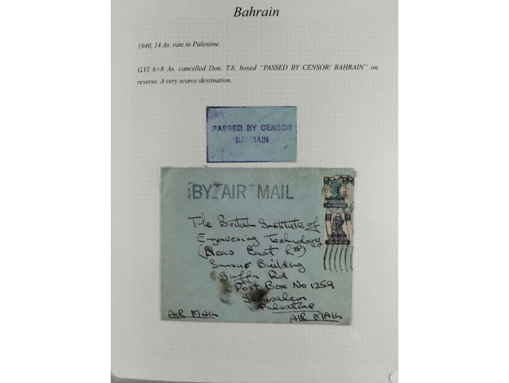 1892/1979, extensive postal history collection with approximately 200 covers, cards and postal stationery, plus some single s