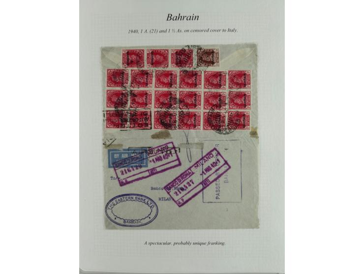 1892/1979, extensive postal history collection with approximately 200 covers, cards and postal stationery, plus some single s
