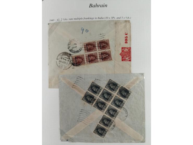 1892/1979, extensive postal history collection with approximately 200 covers, cards and postal stationery, plus some single s