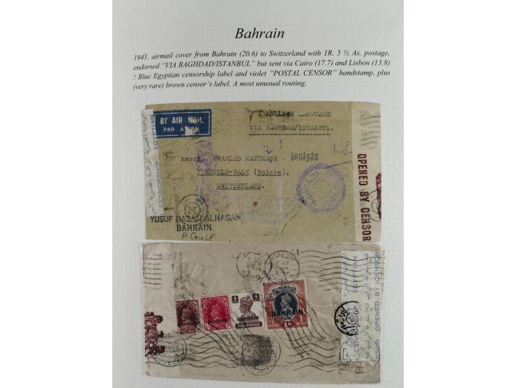 1892/1979, extensive postal history collection with approximately 200 covers, cards and postal stationery, plus some single s