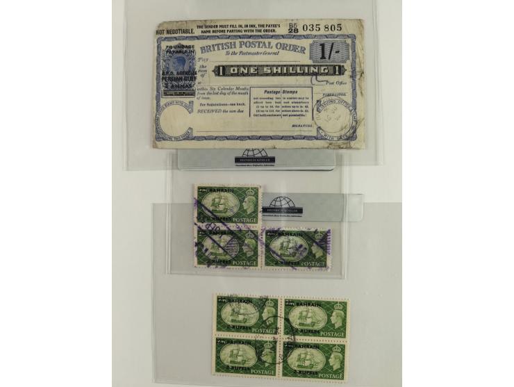 1892/1979, extensive postal history collection with approximately 200 covers, cards and postal stationery, plus some single s