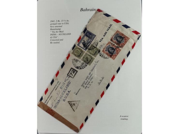 1892/1979, extensive postal history collection with approximately 200 covers, cards and postal stationery, plus some single s