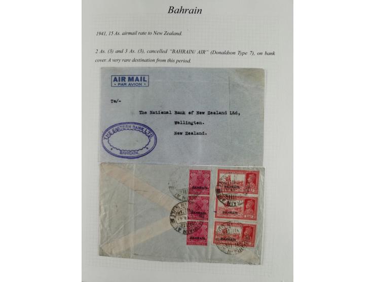 1892/1979, extensive postal history collection with approximately 200 covers, cards and postal stationery, plus some single s