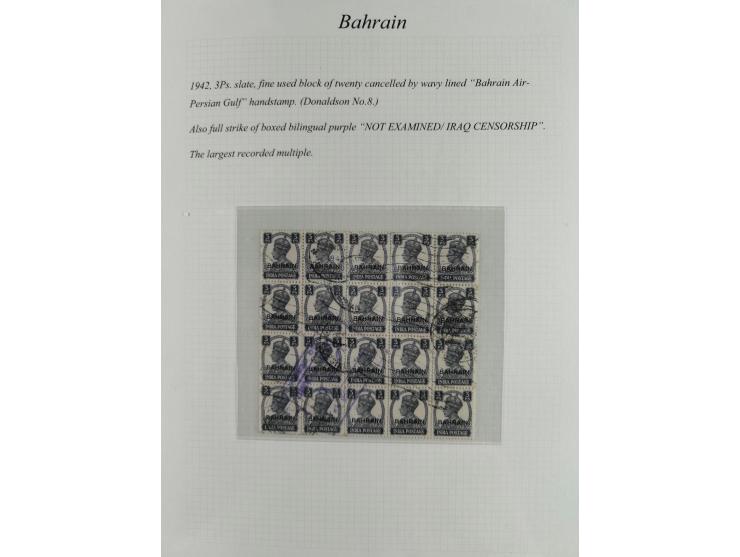 1892/1979, extensive postal history collection with approximately 200 covers, cards and postal stationery, plus some single s