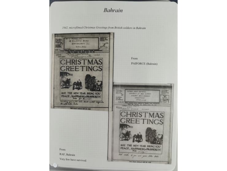 1892/1979, extensive postal history collection with approximately 200 covers, cards and postal stationery, plus some single s