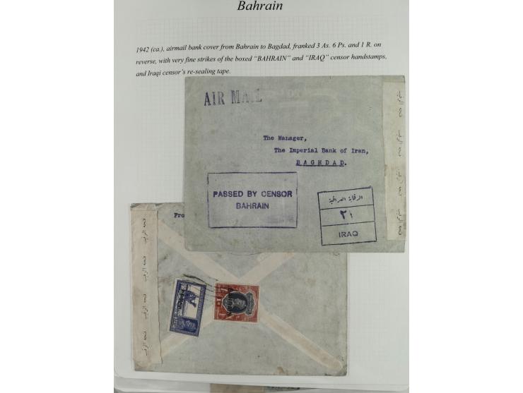 1892/1979, extensive postal history collection with approximately 200 covers, cards and postal stationery, plus some single s