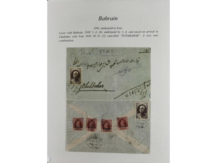 1892/1979, extensive postal history collection with approximately 200 covers, cards and postal stationery, plus some single s