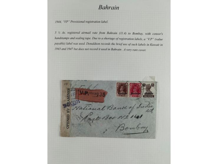 1892/1979, extensive postal history collection with approximately 200 covers, cards and postal stationery, plus some single s