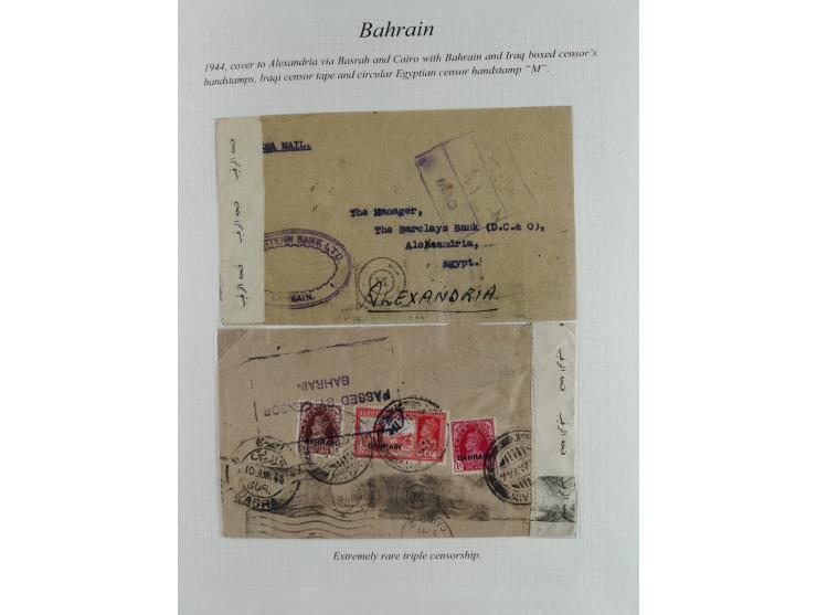 1892/1979, extensive postal history collection with approximately 200 covers, cards and postal stationery, plus some single s