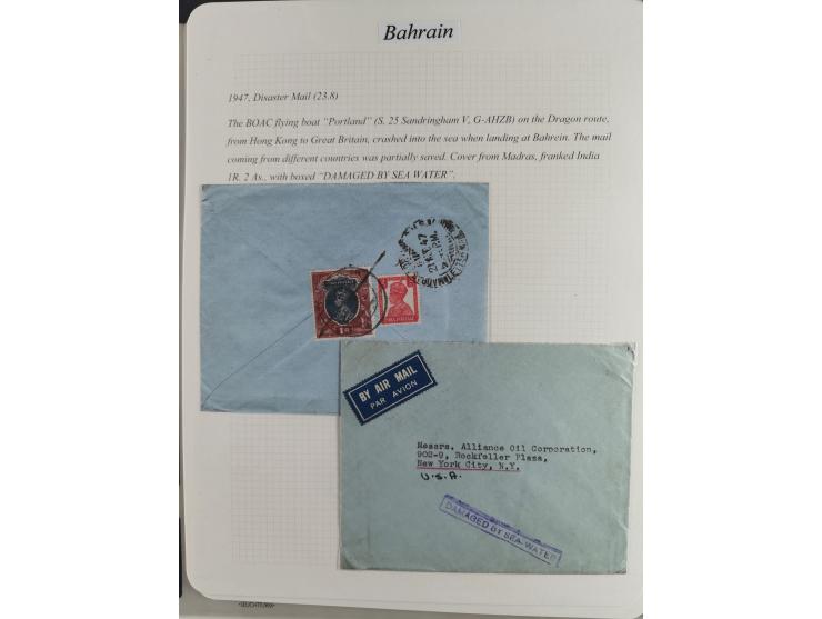 1892/1979, extensive postal history collection with approximately 200 covers, cards and postal stationery, plus some single s