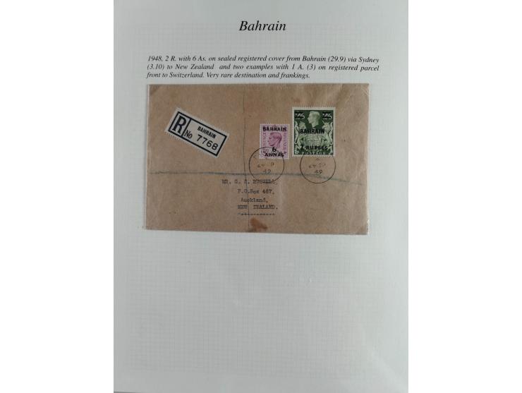 1892/1979, extensive postal history collection with approximately 200 covers, cards and postal stationery, plus some single s