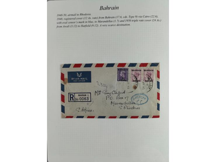 1892/1979, extensive postal history collection with approximately 200 covers, cards and postal stationery, plus some single s