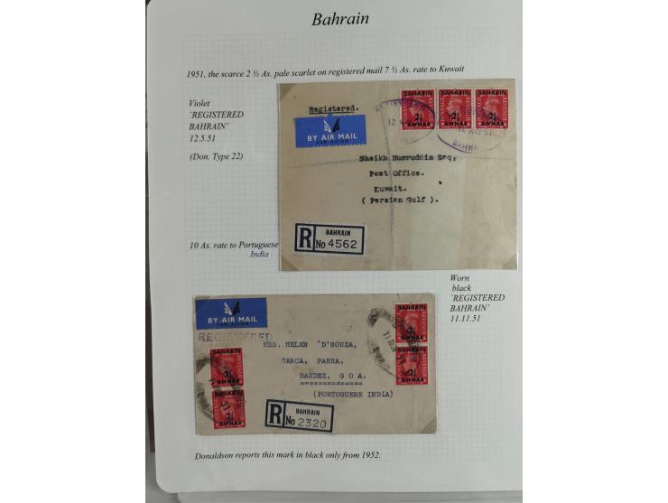 1892/1979, extensive postal history collection with approximately 200 covers, cards and postal stationery, plus some single s