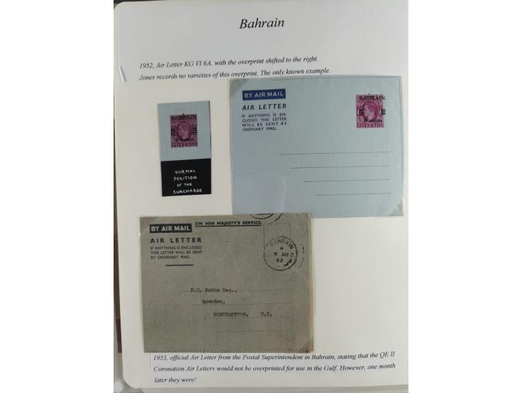1892/1979, extensive postal history collection with approximately 200 covers, cards and postal stationery, plus some single s