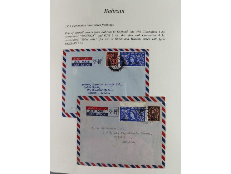 1892/1979, extensive postal history collection with approximately 200 covers, cards and postal stationery, plus some single s