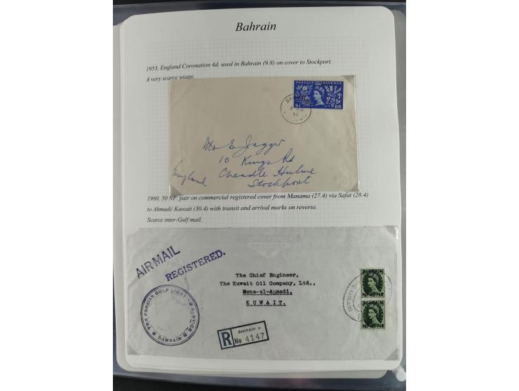 1892/1979, extensive postal history collection with approximately 200 covers, cards and postal stationery, plus some single s