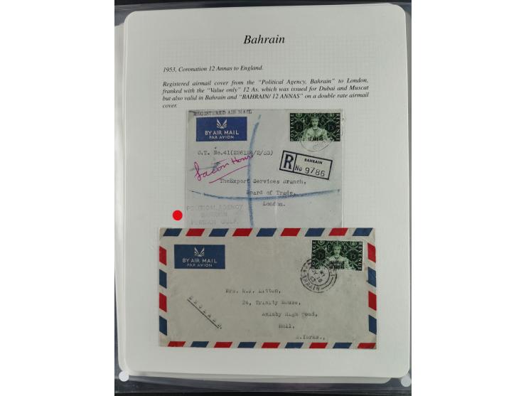 1892/1979, extensive postal history collection with approximately 200 covers, cards and postal stationery, plus some single s