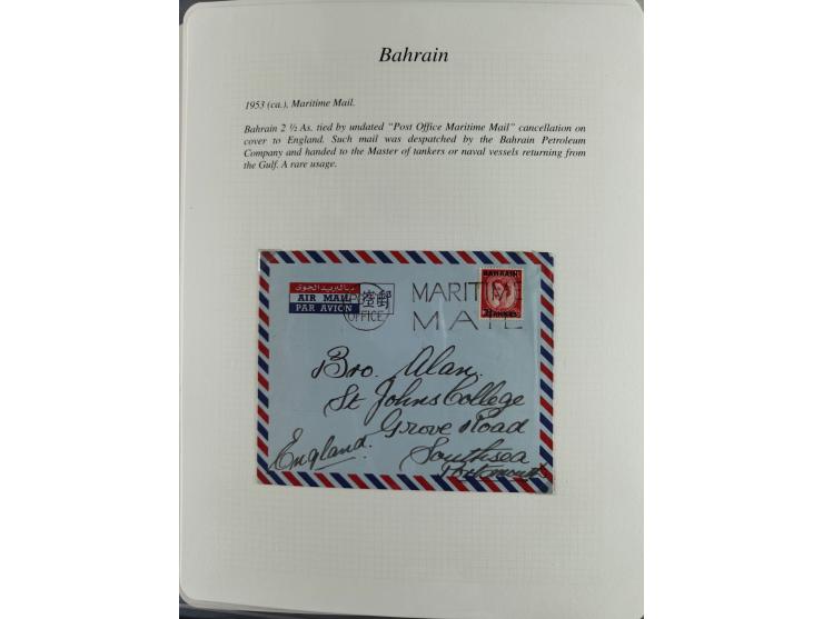 1892/1979, extensive postal history collection with approximately 200 covers, cards and postal stationery, plus some single s