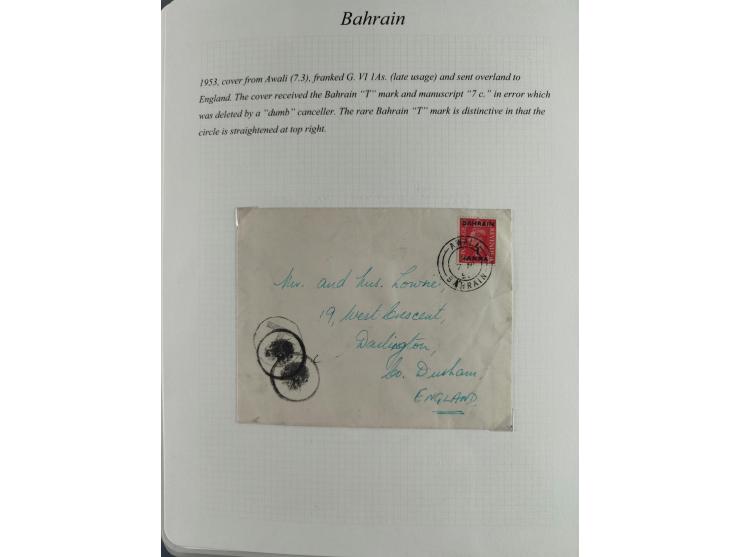 1892/1979, extensive postal history collection with approximately 200 covers, cards and postal stationery, plus some single s