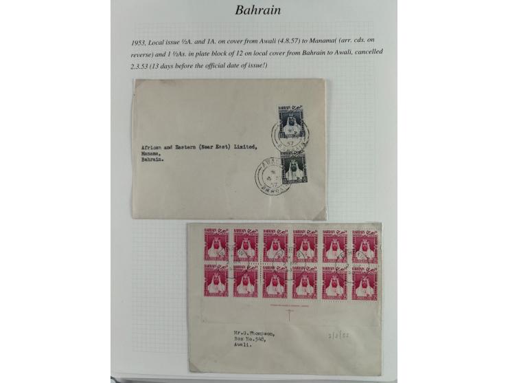 1892/1979, extensive postal history collection with approximately 200 covers, cards and postal stationery, plus some single s