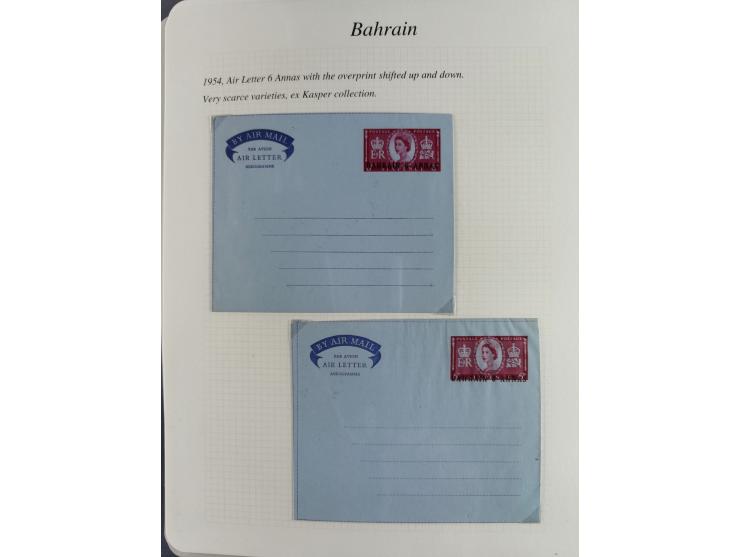 1892/1979, extensive postal history collection with approximately 200 covers, cards and postal stationery, plus some single s