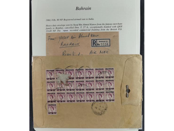 1892/1979, extensive postal history collection with approximately 200 covers, cards and postal stationery, plus some single s