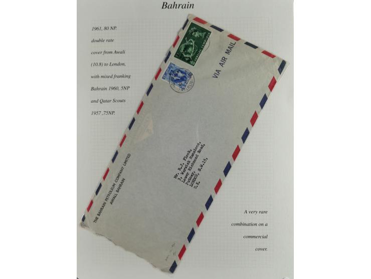 1892/1979, extensive postal history collection with approximately 200 covers, cards and postal stationery, plus some single s