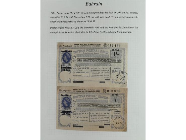 1892/1979, extensive postal history collection with approximately 200 covers, cards and postal stationery, plus some single s