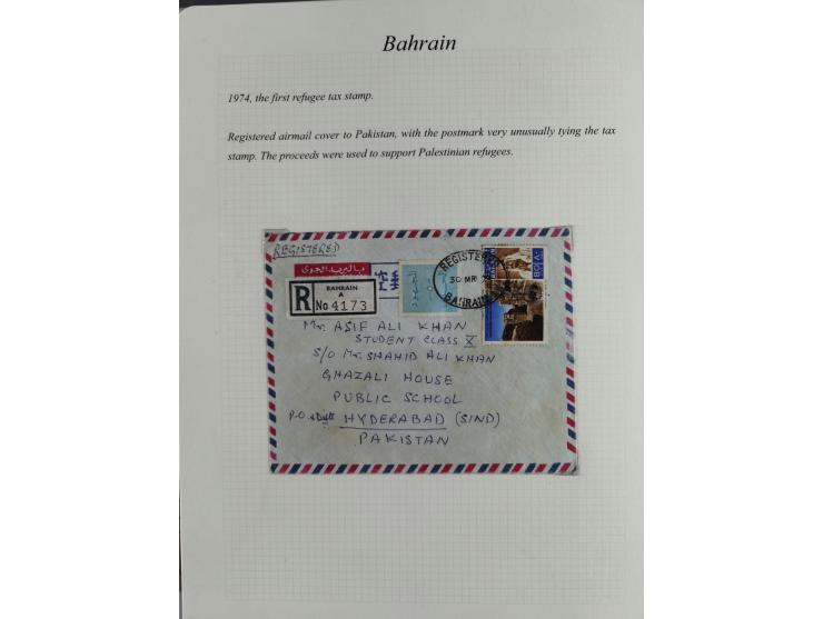 1892/1979, extensive postal history collection with approximately 200 covers, cards and postal stationery, plus some single s