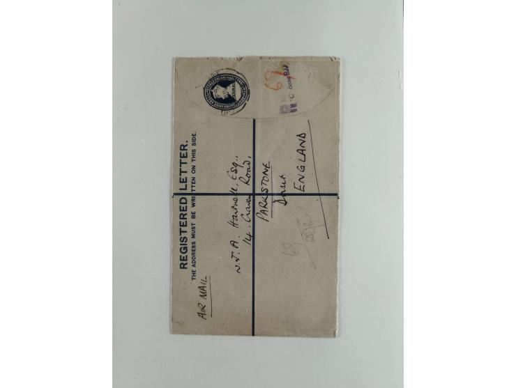 1892/1979, extensive postal history collection with approximately 200 covers, cards and postal stationery, plus some single s