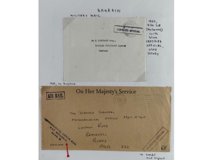 1892/1979, extensive postal history collection with approximately 200 covers, cards and postal stationery, plus some single s