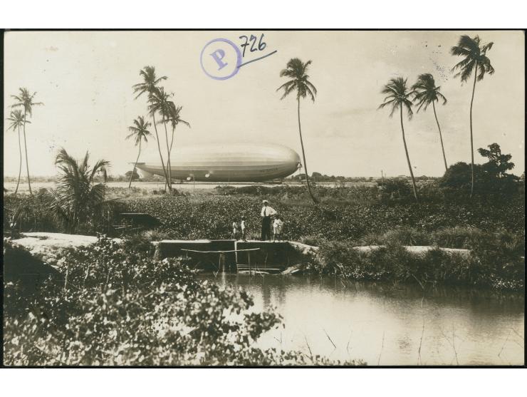 Probefahrt vom 14.11., Fotokarte mit Bordstempel vom 14.11., adressiert nach Prag in einwandfreier Erhaltung