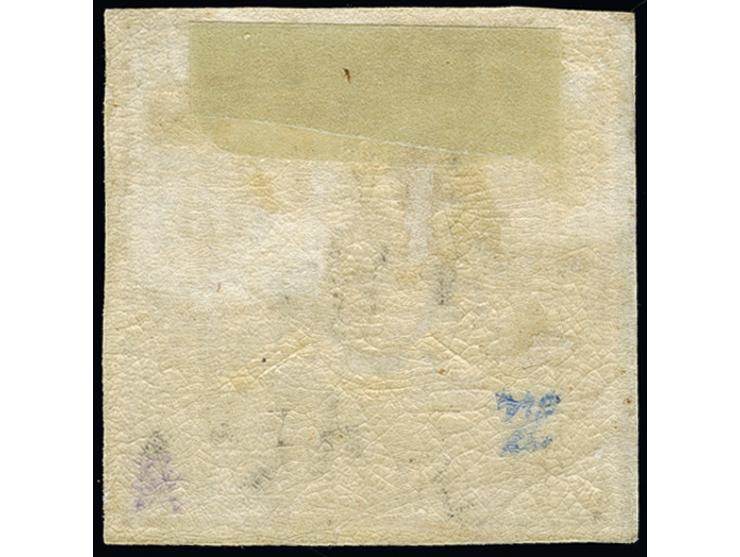 1 Kreuzer dunkelbraun, schöne Tiefe und frische Farbe, schöne Prägung und voll- bis breitrandig, ungebraucht mit Originalgumm