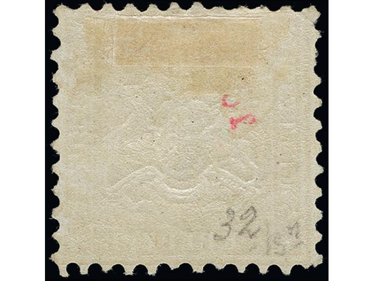 3 Kreuzer gelborange, farbfrisch und ausgabetypisch gezähnt, ungebraucht mit frischem Originalgummi. Tadellos. Eine außerorde