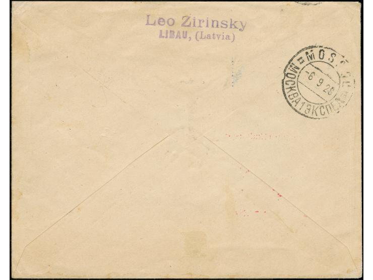 1929, Weltrundfahrt, Auflieferung Friedrichshafen bis Tokio, Brief von “FRIEDRICHSHAFEN 15.AUG.” mit Zeppelin 4 Mark und schw