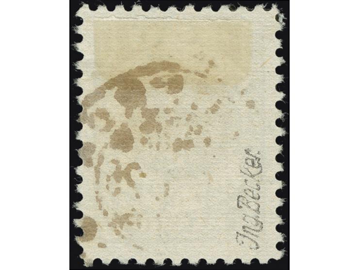 1923, Blockziffern 10C. auf 400 M., sauber gestempelt, tadellos, sign. Becker sowie Fotoattest Huylmans BPP (2024)