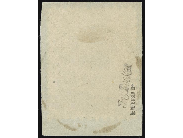 1923, Grünaufdruck 15C. auf 50 M., sauber mit Stempel “KLAIPEDA 20.III.25” auf Briefstück, tadellos, u.a. sign. Dr. Petersen 