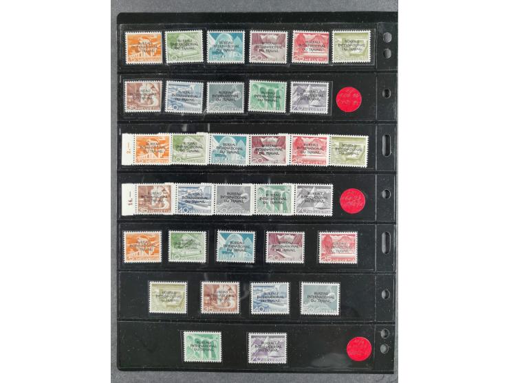 1881/1950 (ca), kleine postfrische/ungebrauchte und gestempelte Partie, inkl. Internationale Organisationen, bessere Werte u.